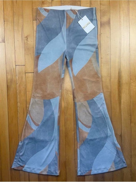 Show Me Your MuMu Pants - Show Me Your Mumu Maren Bells Abstract Flare Pants NWT Medium